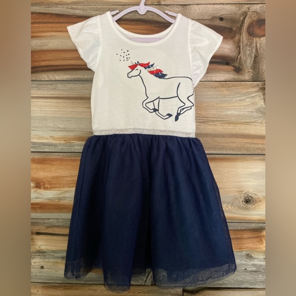 Cat & Jack Dresses Cat And Jack Dress Size Small Red White And Blue